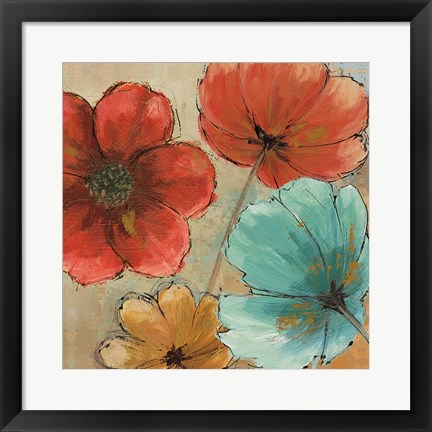 Framed Rainbow III Crop Print