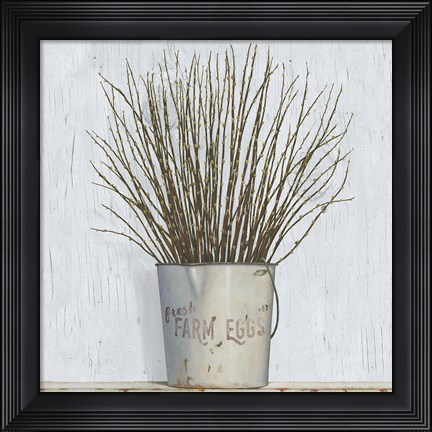 Framed Early Spring Farm Print