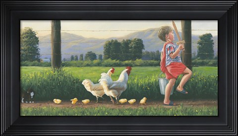 Framed Fearless Leader Print