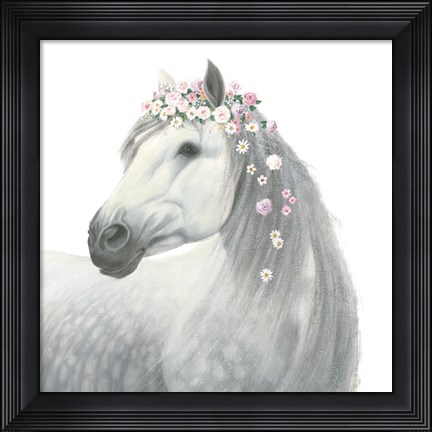 Framed Spirit Stallion II Square Print