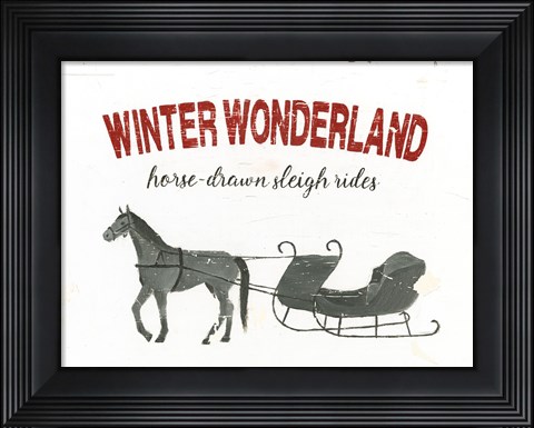 Framed Christmas in the Heartland VII Print