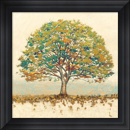 Framed Golden Oak Spice Print