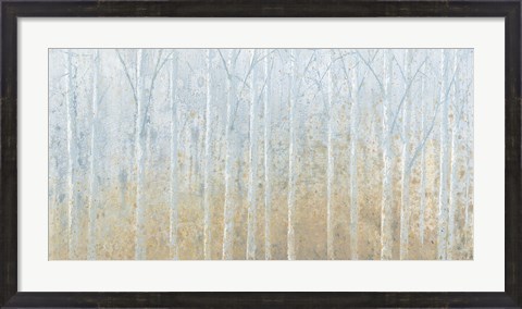 Framed Silver Waters Crop No River Print