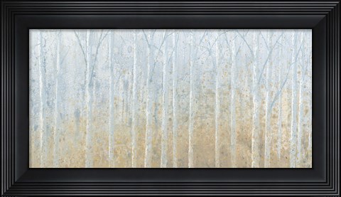 Framed Silver Waters Crop No River Print