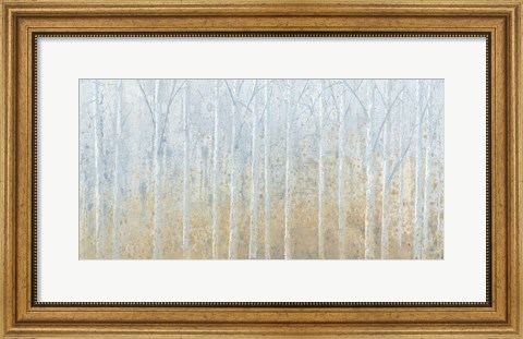 Framed Silver Waters Crop No River Print
