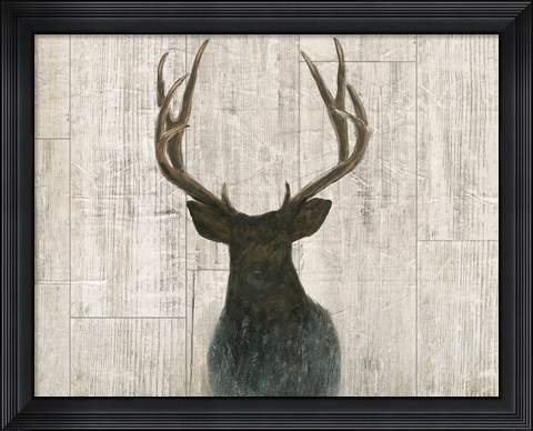 Framed Into the Forest Birch Print