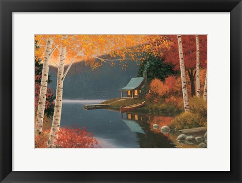 Framed Quiet Evening I Print