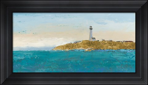 Framed Lighthouse Seascape I v.2 Print