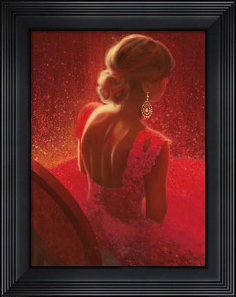 Framed Before the Opera Print