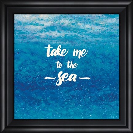 Framed Underwater Quotes I Print