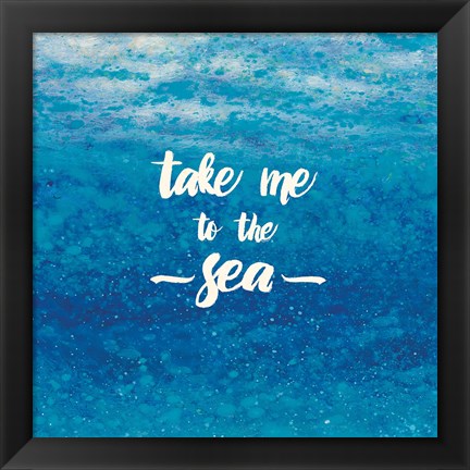 Framed Underwater Quotes I Print