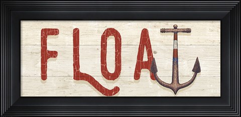 Framed Nautique VIII Print