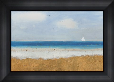 Framed Beach Horizon Print