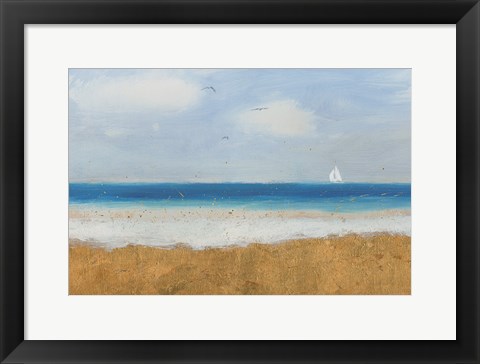 Framed Beach Horizon Print