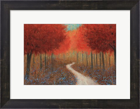 Framed Forest Pathway Print
