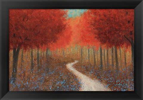 Framed Forest Pathway Print