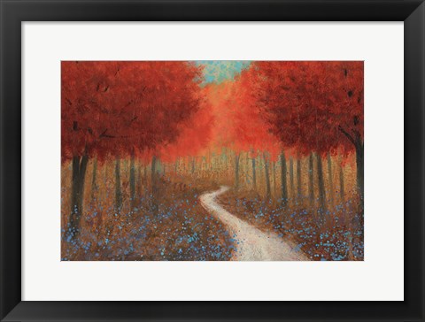 Framed Forest Pathway Print