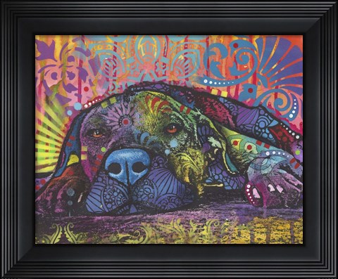 Framed Lay Down Print