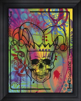 Framed Jokers Wild Print