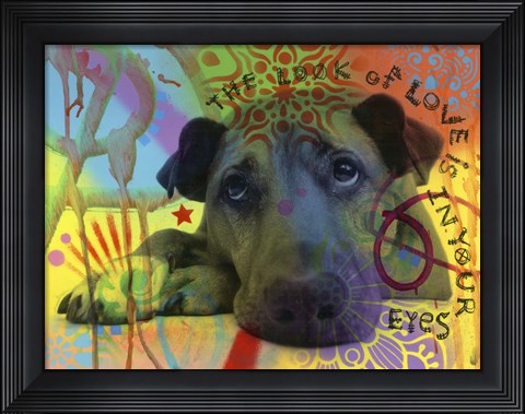Framed Look of Love Print