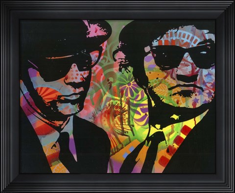 Framed Blues Brothers Print