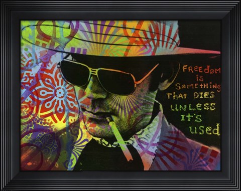 Framed Freedom Is Something Print