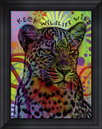 Framed Keep Wildlife Wild Print
