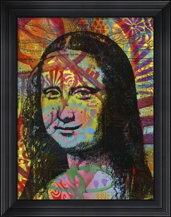 Framed Mona&#39;s Portrait Print