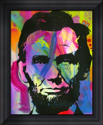Framed Abraham Lincoln I Print