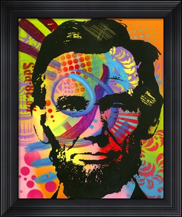 Framed Abraham Lincoln II Print
