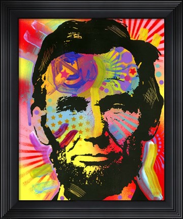 Framed Abraham Lincoln III Print
