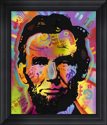 Framed Abraham Lincoln IV Print