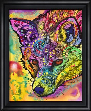 Framed Fox Print