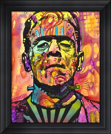 Framed Frankenstein Print