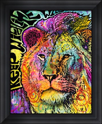 Framed Keep the Wildlife Wild Print