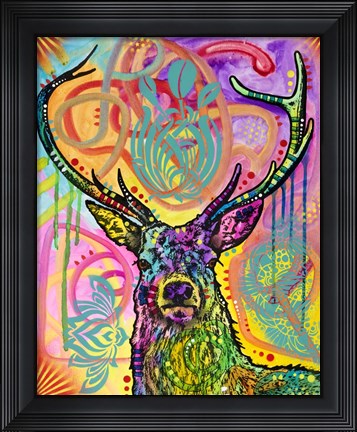 Framed Buck Print