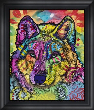 Framed Stare Print
