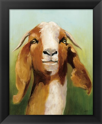 Framed Got Your Goat Print