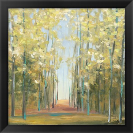 Framed Aspen Grove II Print