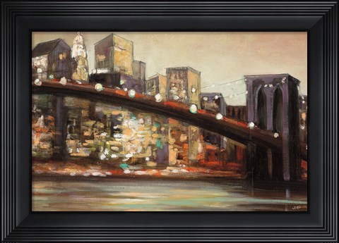 Framed NYC After Hours Crop Print