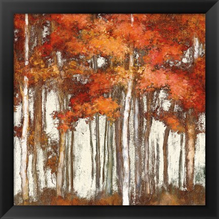 Framed October Woods Light Print