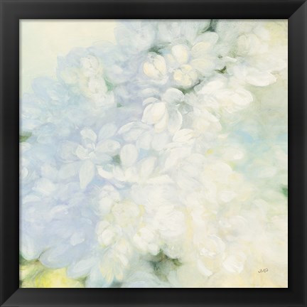 Framed White Lilacs Print