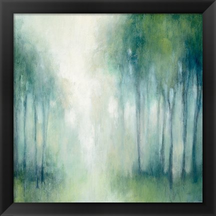 Framed Walk in the Woods Print