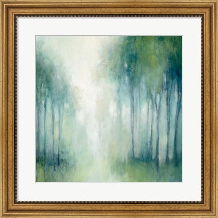 Framed Walk in the Woods Print