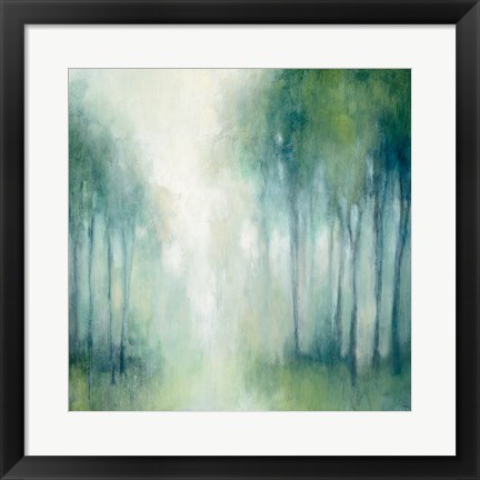 Framed Walk in the Woods Print