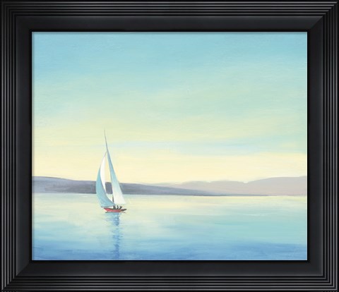 Framed Heading Home Print