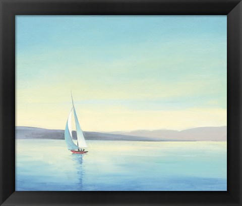 Framed Heading Home Print