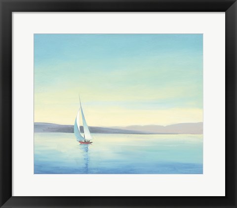 Framed Heading Home Print