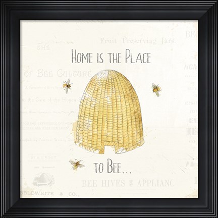 Framed Bee and Bee II Print