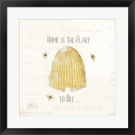 Framed Bee and Bee II Print